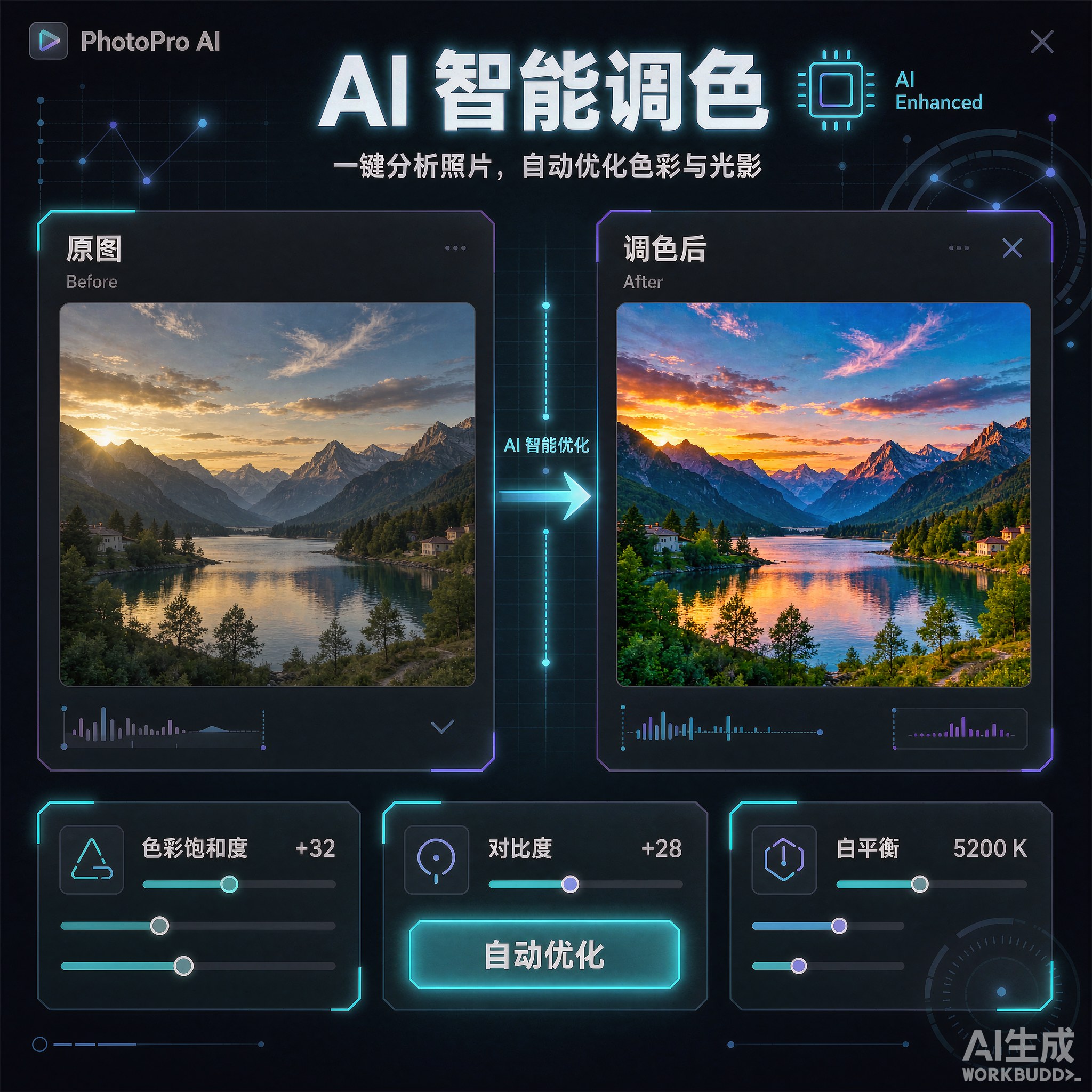 Adobe Lightroom功能界面